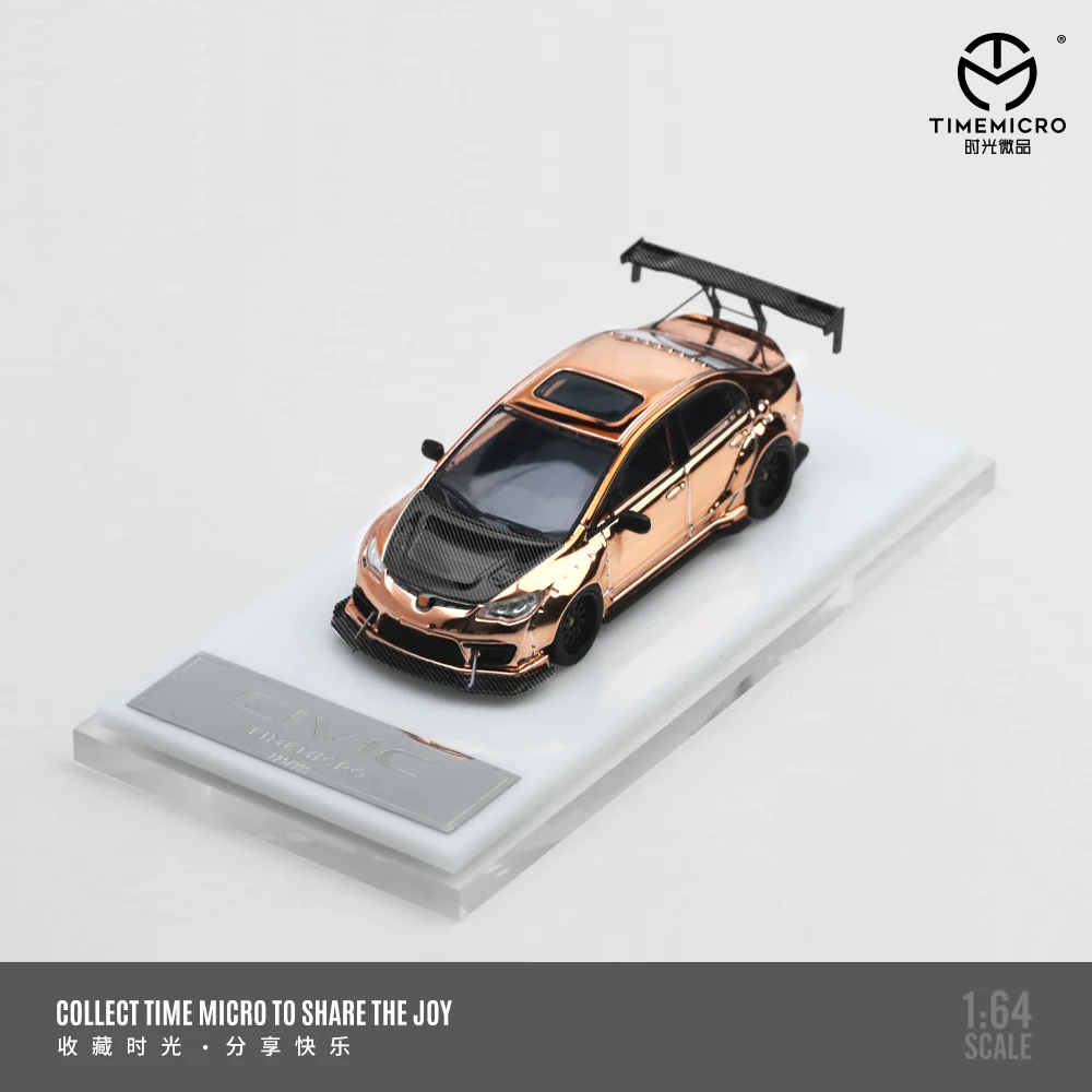 Luxurious 1:64 Rose Gold Civic Model 6 Luxurious 1:64 Rose Gold Civic Model - Image 6