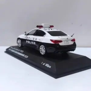 Nissan Skyline GT V37 Police Model 1:43 Scale 7 S83ec5a00d28943ddbd8d6aa01aef8291N