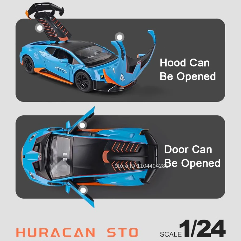 1/24 Alloy Lamborghini Huracan Model 2 1/24 Alloy Lamborghini Huracan Model - Image 2
