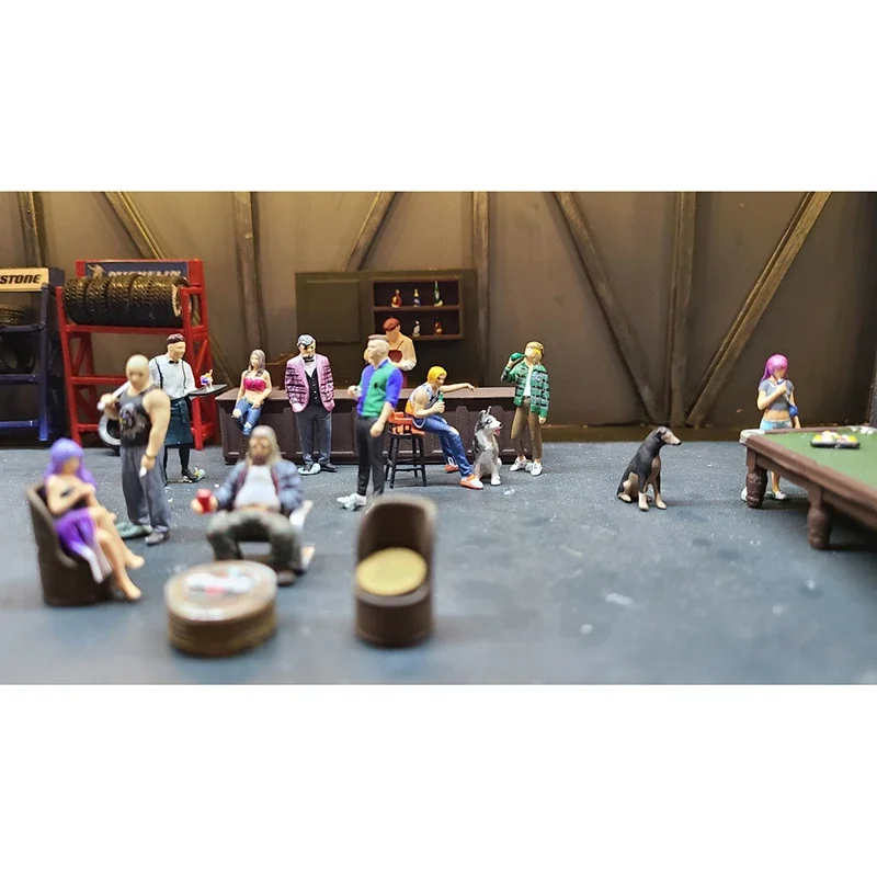 Stylish 1:64 Scale Male Doll Figure 2 Stylish 1:64 Scale Male Doll Figure - Image 2