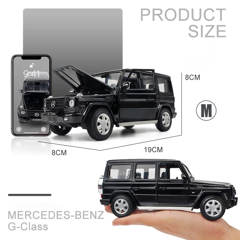 WELLY 1:24 Mercedes-Benz G-Class G500 Model 3 WELLY 1:24 Mercedes-Benz G-Class G500 Model - Image 3