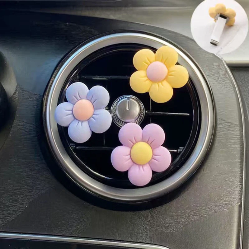 Colorful Flower Aromatherapy Car Freshener Clip 9 Colorful Flower Aromatherapy Car Freshener Clip - Image 9