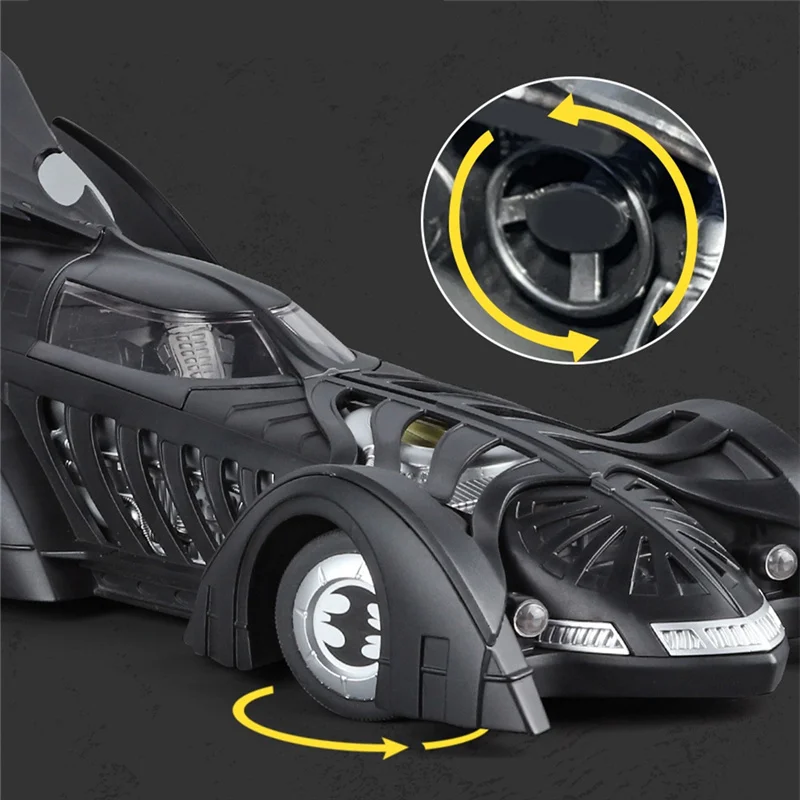 Diecast Batmobile Model 1:18 Scale 2 Diecast Batmobile Model 1:18 Scale - Image 2