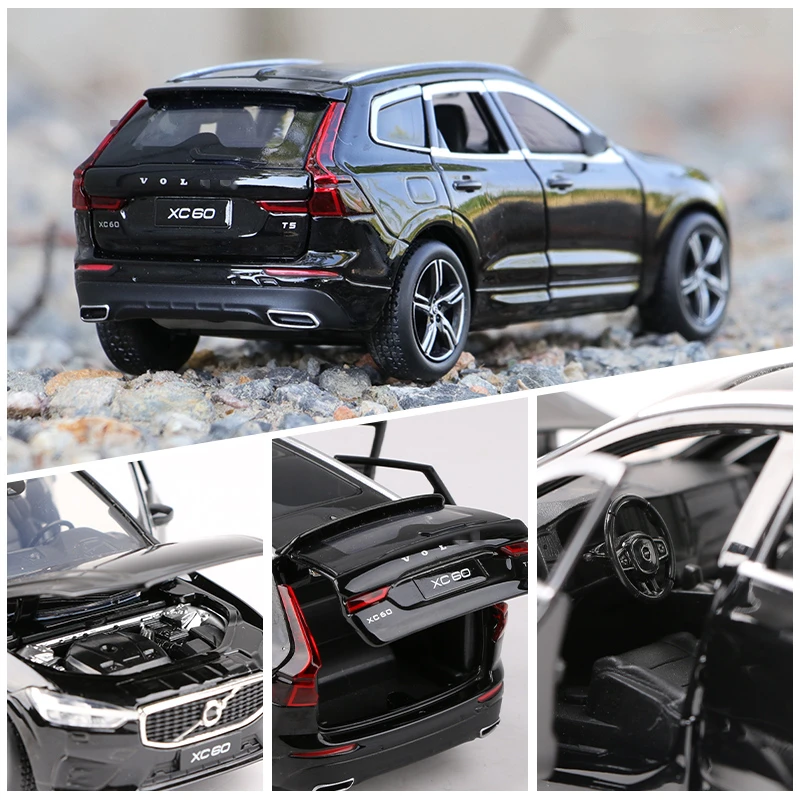 White 1:32 Diecast Volvo XC60 Model 6 White 1:32 Diecast Volvo XC60 Model - Image 6