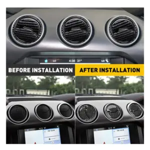 Ford Mustang 2015-2020 Carbon Fiber Interior Trim Set 10 S85f6814a49034fb1aa5a5b987a5c90c5s