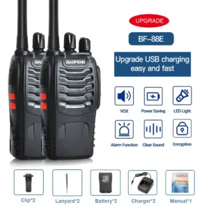 Baofeng BF-88E 16-Channel Walkie-Talkie 16 S860fe79b36c545d880bca457c069c50dM