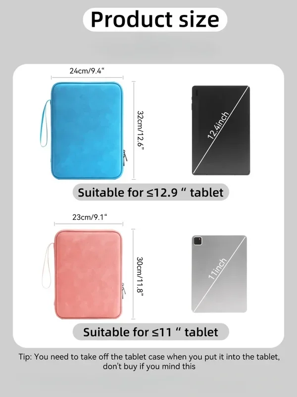 Waterproof Tablet Sleeve for 7.9-12.9" Devices 6 Waterproof Tablet Sleeve for 7.9-12.9" Devices - Image 6