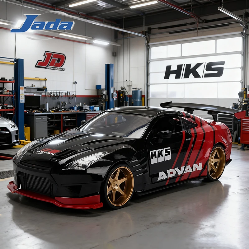 1:24 GTR R35 BEN SOPRA Diecast Model Car 1 1:24 GTR R35 BEN SOPRA Diecast Model Car