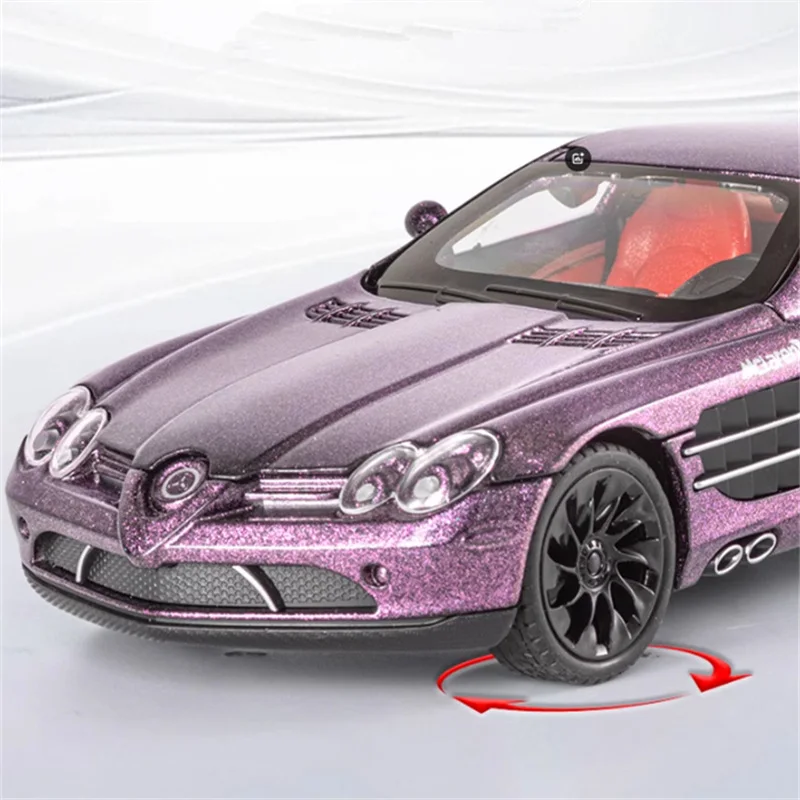 1:24 Alloy Racing Car Model in Vibrant Colors 4 1:24 Alloy Racing Car Model in Vibrant Colors - Image 4