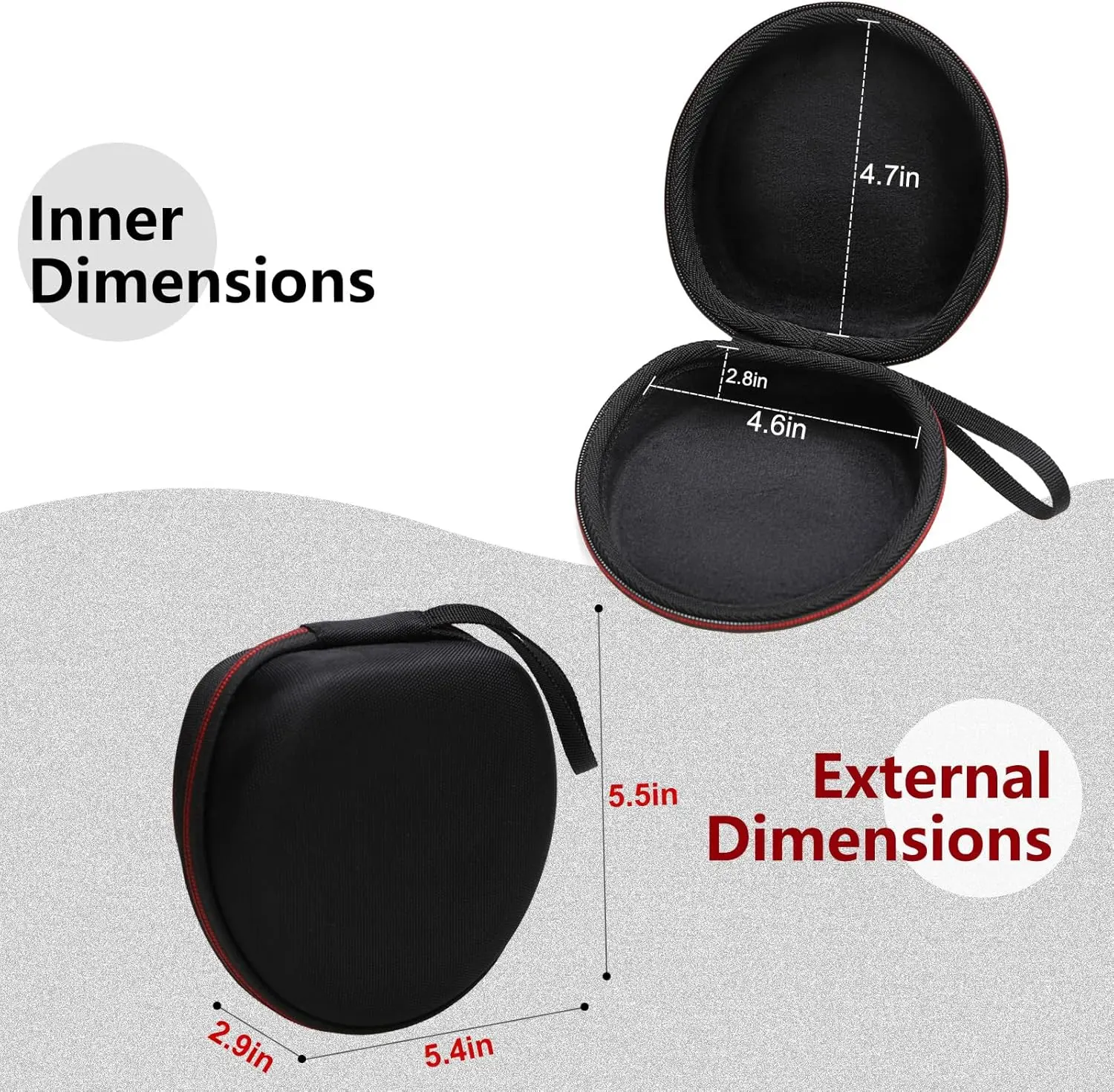 Light Grey Case for SHOKZ Headphones 6 Light Grey Case for SHOKZ Headphones - Image 6