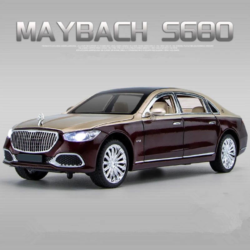 Mercedes-Maybach S680 1:22 Scale Diecast Model 7 Mercedes-Maybach S680 1:22 Scale Diecast Model - Image 7