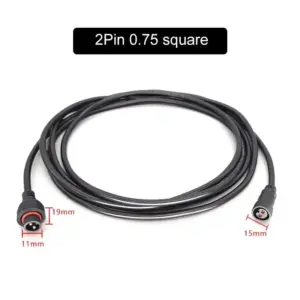 Waterproof Outdoor LED Extension Cable 18 S87349b8f93ff430bb205343e21a736baM