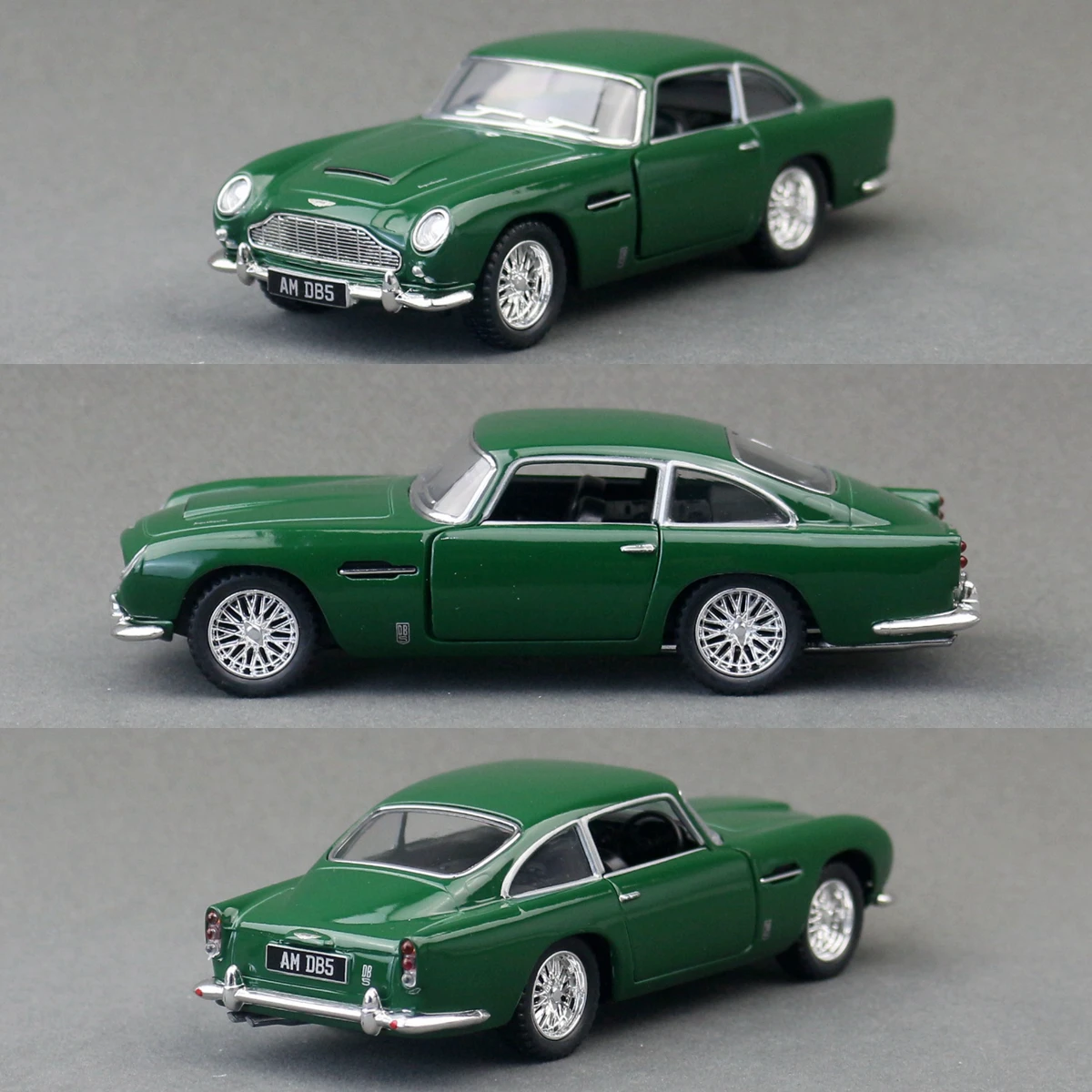 Silver Aston Martin DB5 Diecast Model 1:43 Scale 3 Silver Aston Martin DB5 Diecast Model 1:43 Scale - Image 3