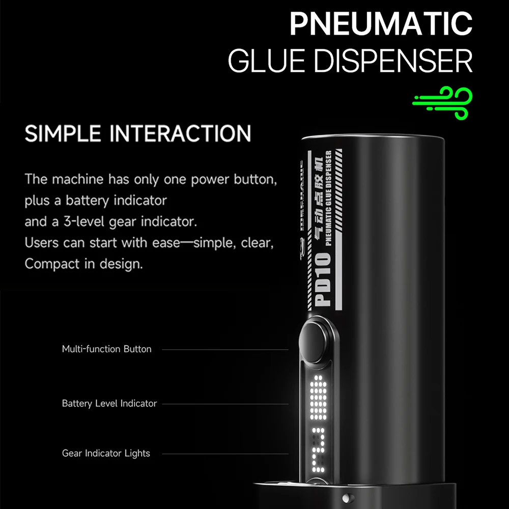 MECHANIC PD10 Pneumatic Dispensing Gun 4 MECHANIC PD10 Pneumatic Dispensing Gun - Image 4