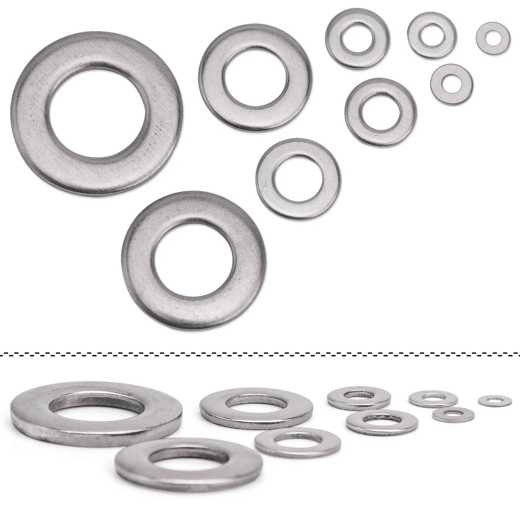 Stainless Steel Washer Set 580 pcs M2-M12 6 Stainless Steel Washer Set 580 pcs M2-M12 - Image 6