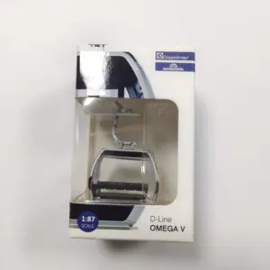 Red 1/87 Gondola Lift Cabin Model 19 S88921e58c97b4635941b18eb1eee4f8cS