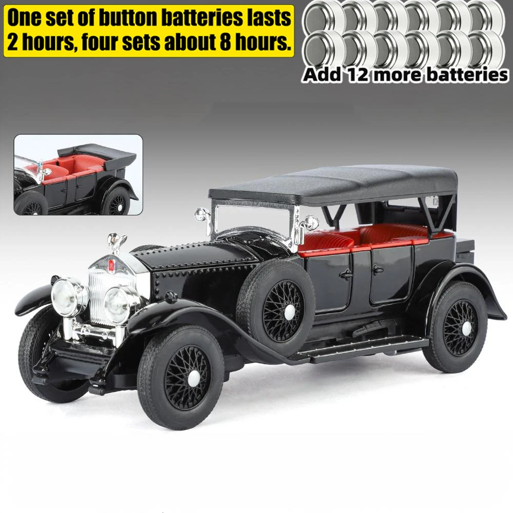 1:32 Mercedes-Benz Phantom I Diecast Model 16 1:32 Mercedes-Benz Phantom I Diecast Model - Image 16