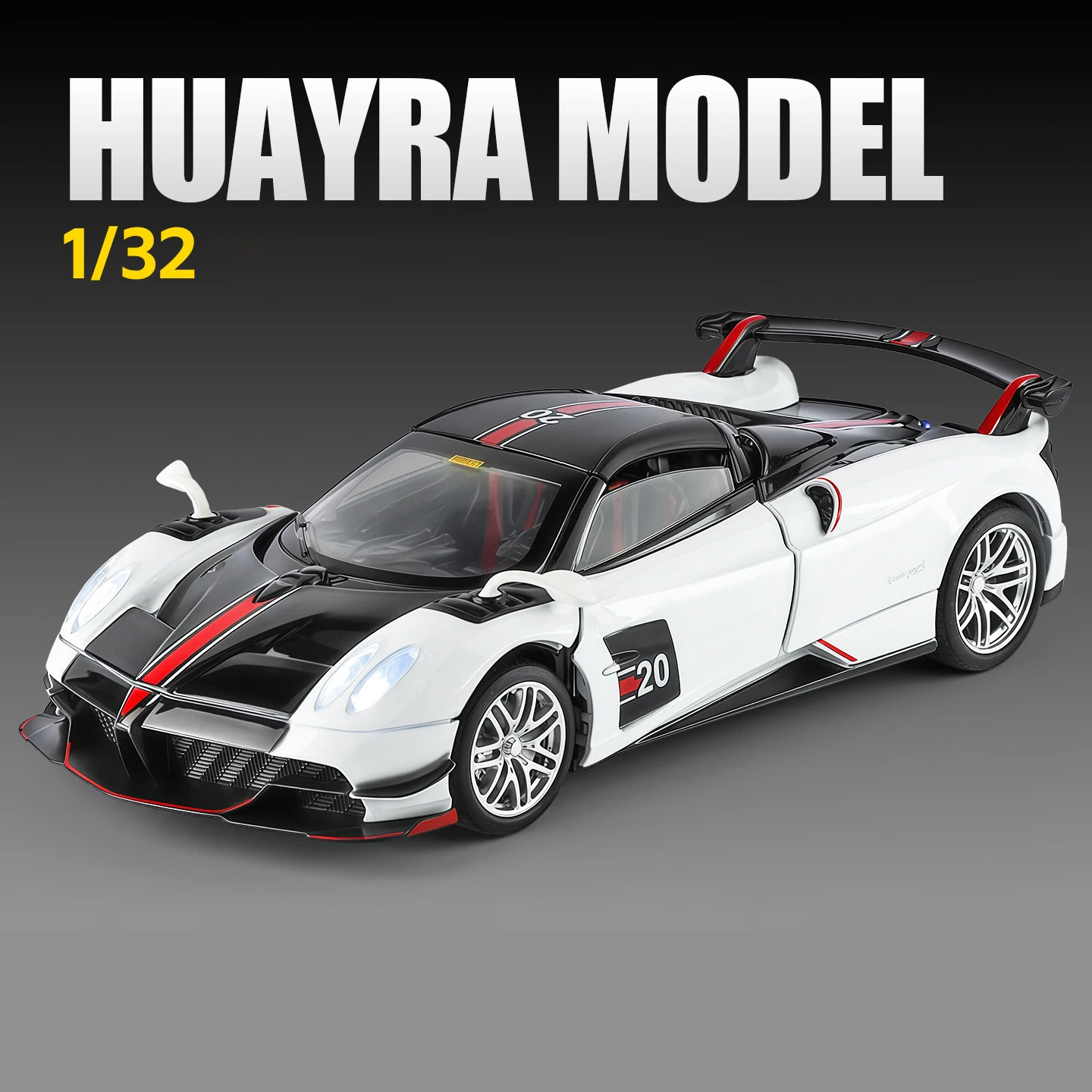 Pagani Huayra BC 1:32 Diecast Model 8 Pagani Huayra BC 1:32 Diecast Model - Image 8