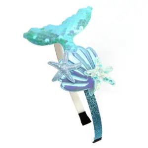 Mermaid Headband for Kids with Sequin Tail 17 S88b435c961354850b5923ac013348d19L