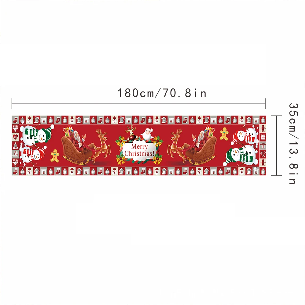 Festive Christmas Table Runner for Holiday Decor 7 Festive Christmas Table Runner for Holiday Decor - Image 7