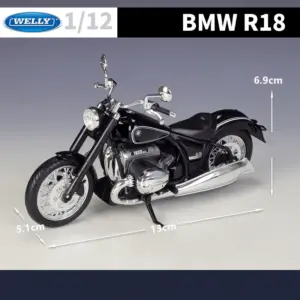 BMW R18 1:18 Scale Diecast Motorcycle Model 10 S89686a9f681a4114892829e47814caccV