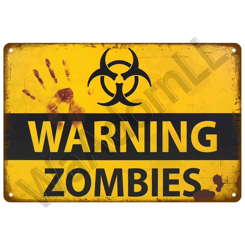 Vintage Metal Sign 20 x 30 cm Customizable 18 Vintage Metal Sign 20 x 30 cm Customizable - Image 18