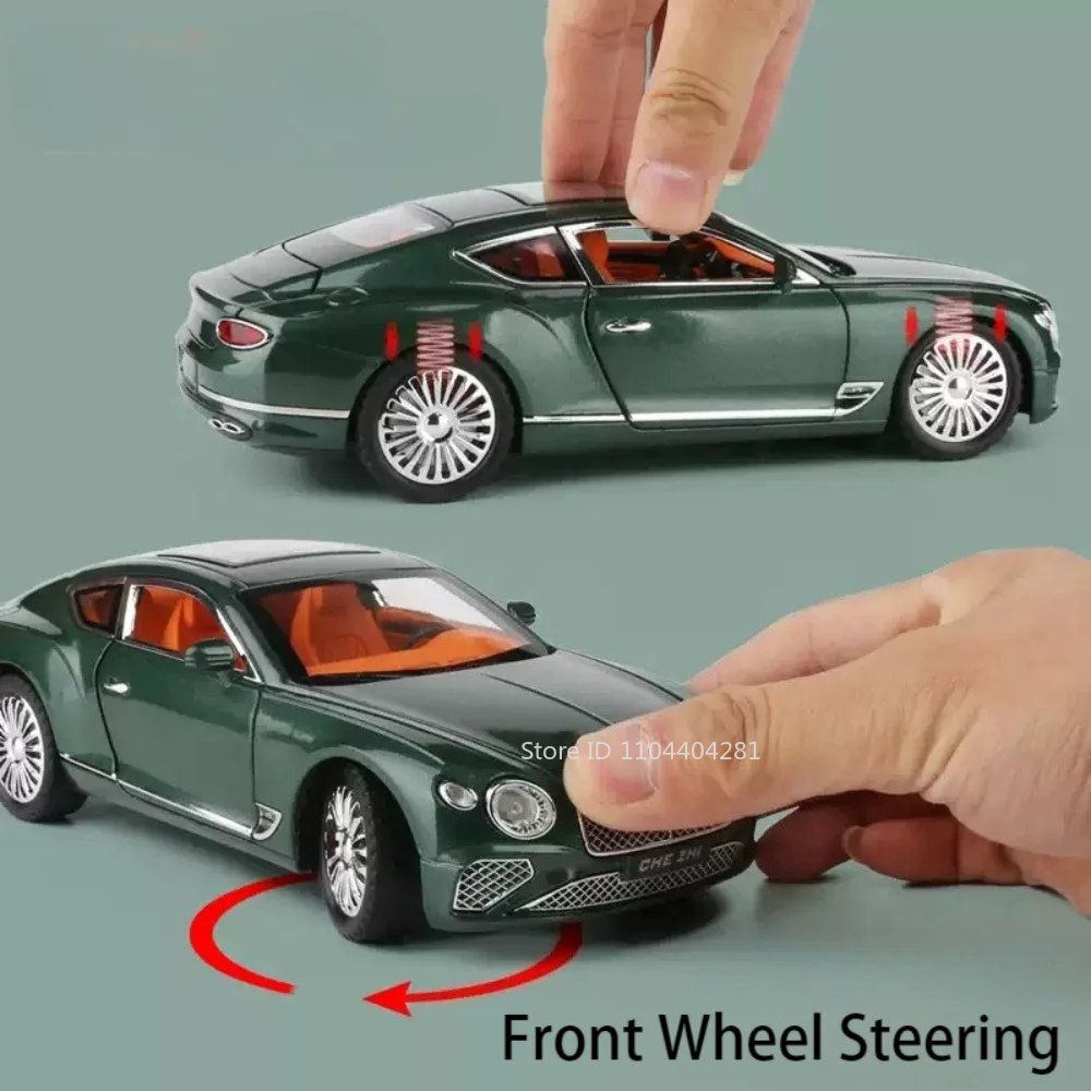 Luxury 1:24 Scale Bentley Diecast Model 4 Luxury 1:24 Scale Bentley Diecast Model - Image 4