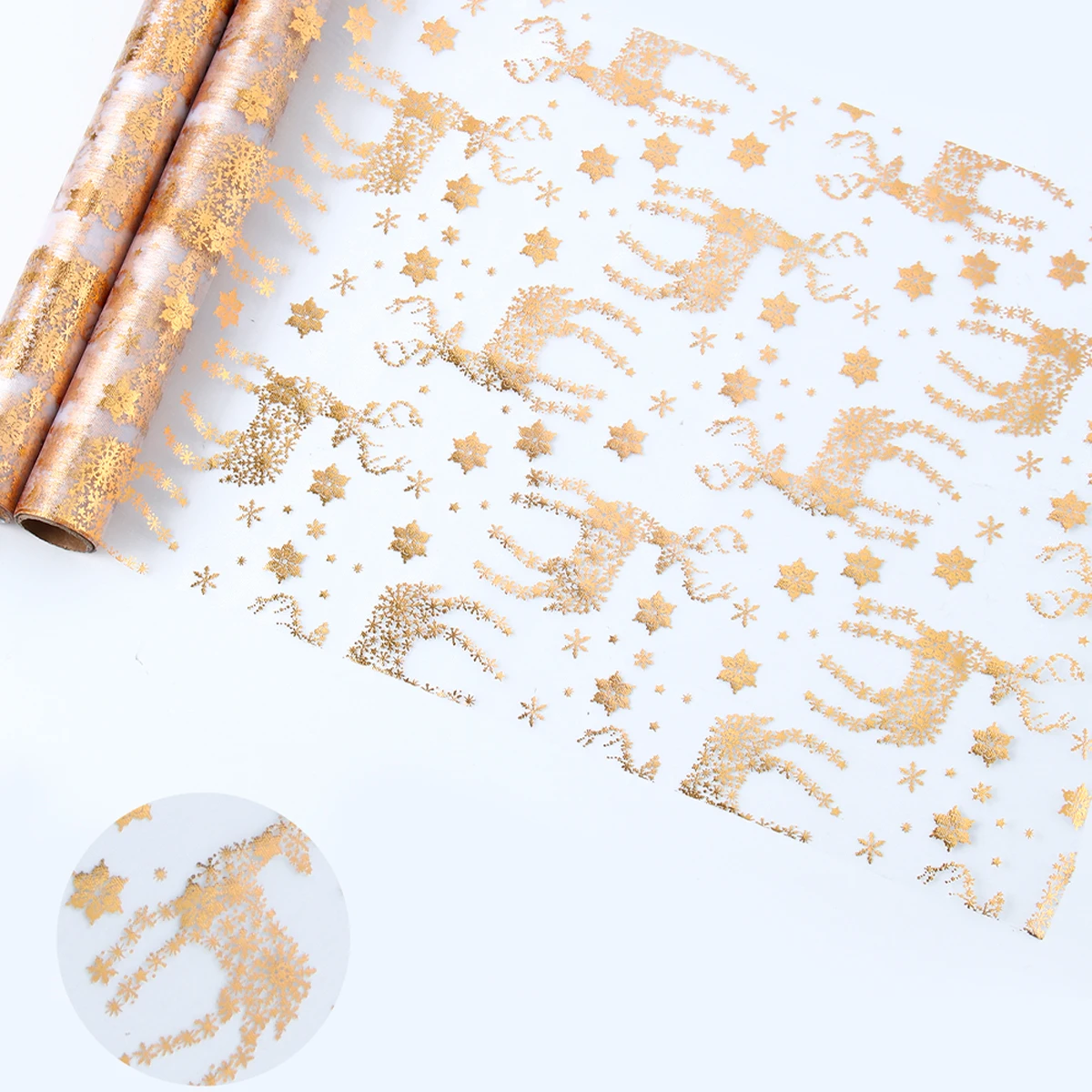 Festive Snowflake Christmas Table Runner 2 Festive Snowflake Christmas Table Runner - Image 2