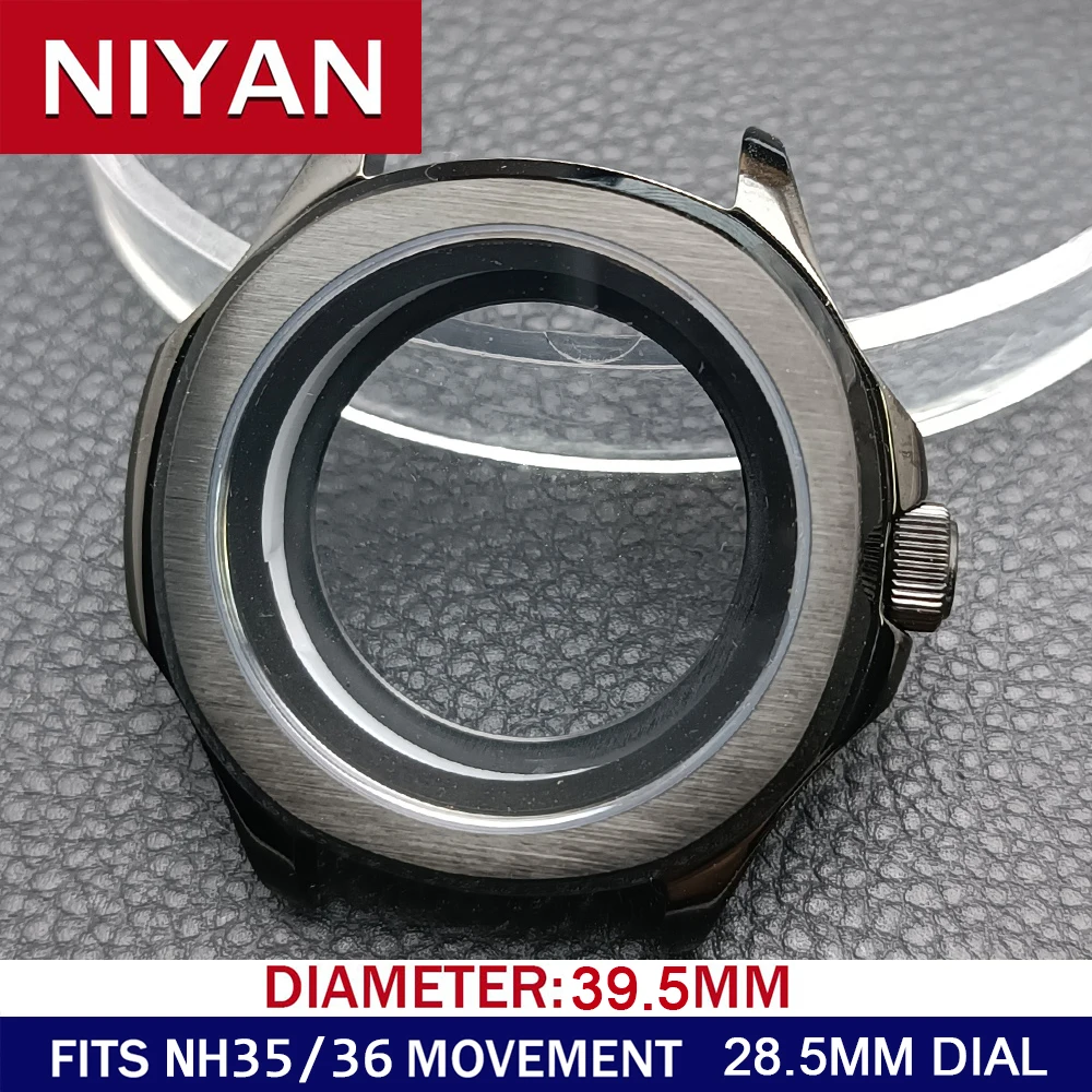 Durable 316L Stainless Steel Watch Case 39.5mm 8 Durable 316L Stainless Steel Watch Case 39.5mm - Image 8