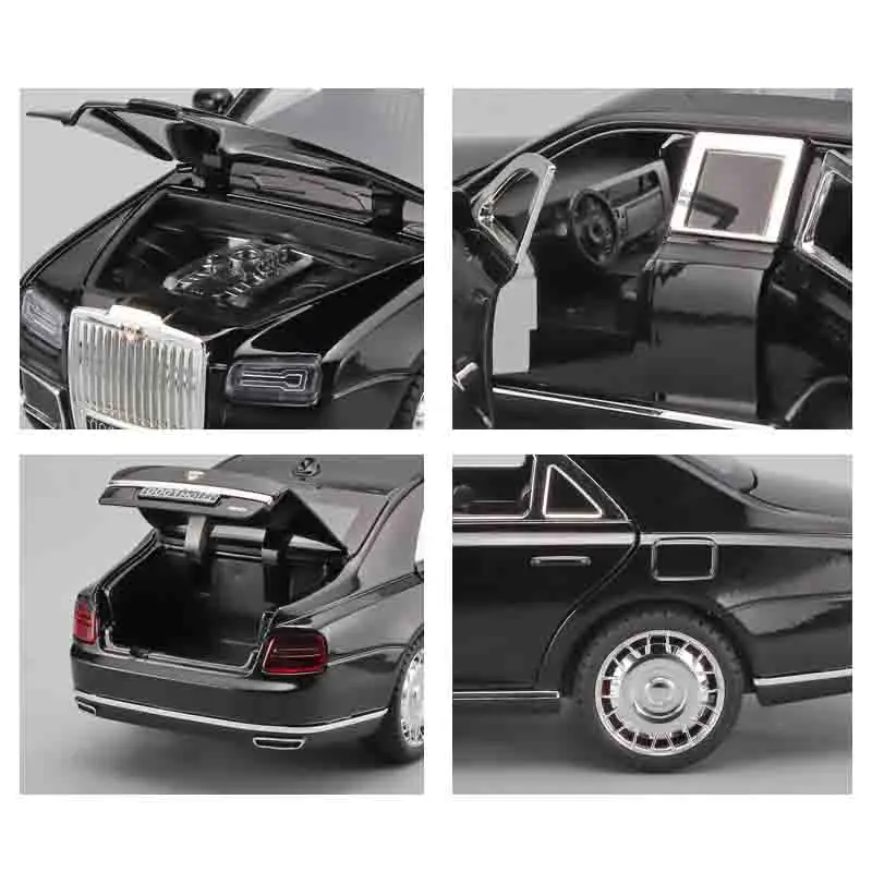 Black Aurus Senat 1:24 Diecast Model 5 Black Aurus Senat 1:24 Diecast Model - Image 5
