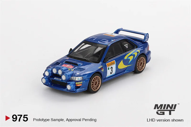 Impreza WRC98 Rally Car Miniature Model 1 Impreza WRC98 Rally Car Miniature Model