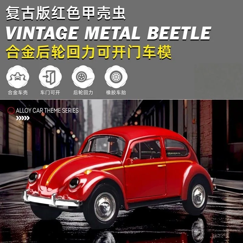 Vintage Diecast Beetle Bus 1:36 Scale 8 Vintage Diecast Beetle Bus 1:36 Scale - Image 8