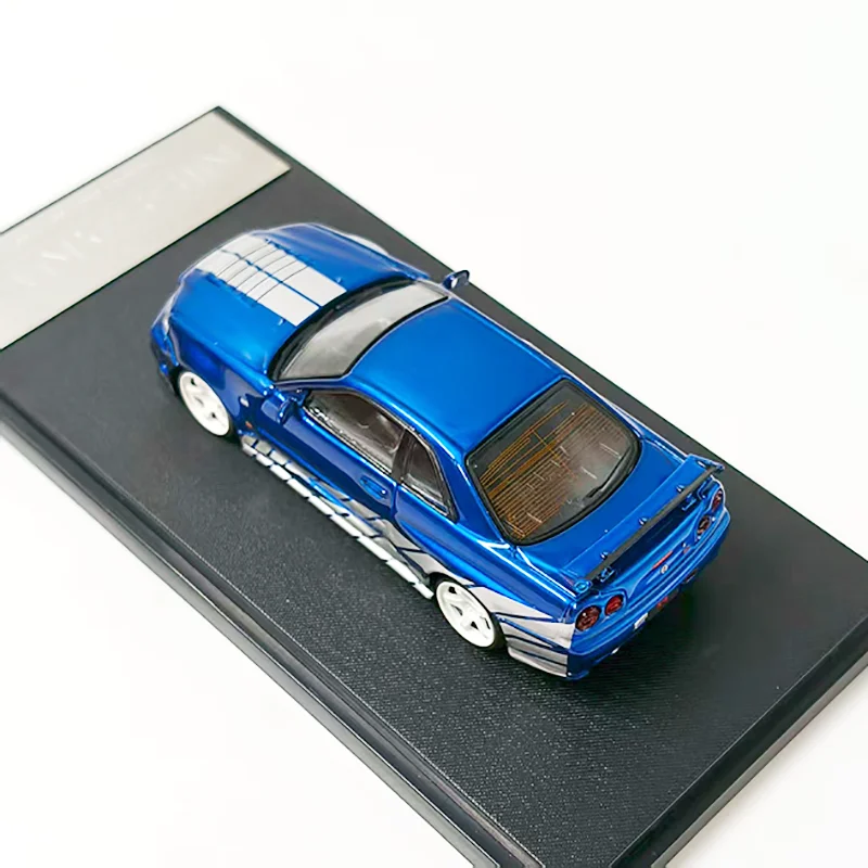Vibrant Nissan Skyline R34 Nismo 1/64 Model 5 Vibrant Nissan Skyline R34 Nismo 1/64 Model - Image 5