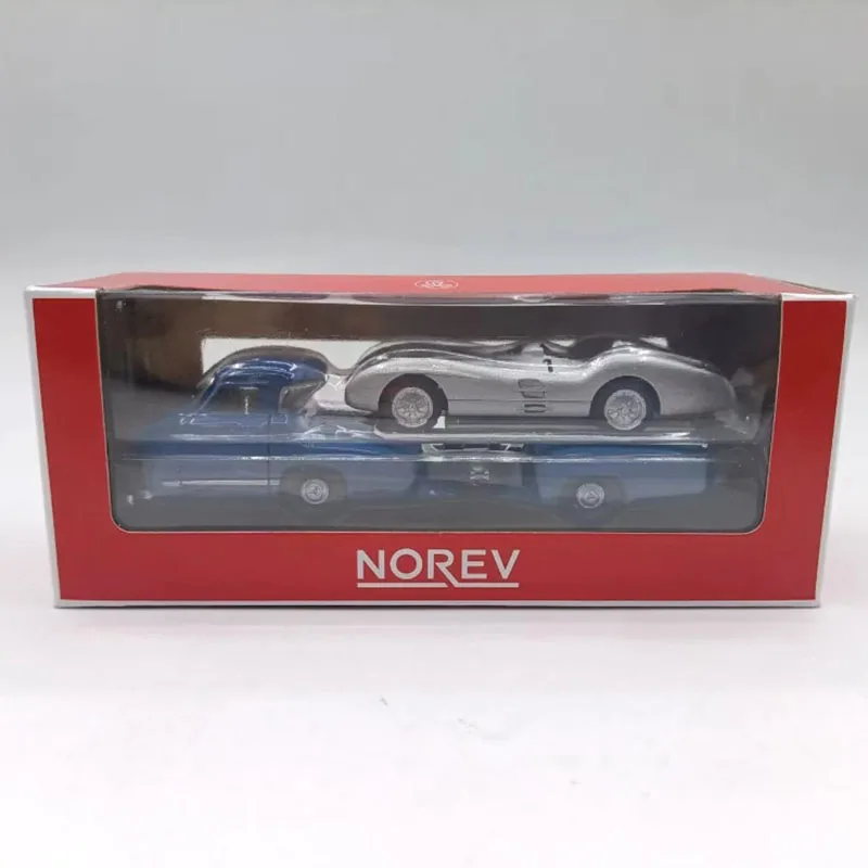 NOREV 1:64 Diecast Truck with Sports Car 6 NOREV 1:64 Diecast Truck with Sports Car - Image 6