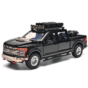 1:24 Ford Raptor F150 Alloy Pickup Model 18 S8b24e04a45724e31af1bc0f10b153400i