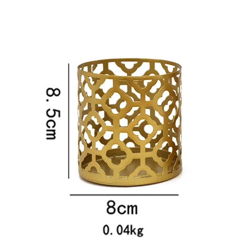 Vintage Gold Nordic Candle Holder 7 Vintage Gold Nordic Candle Holder - Image 7