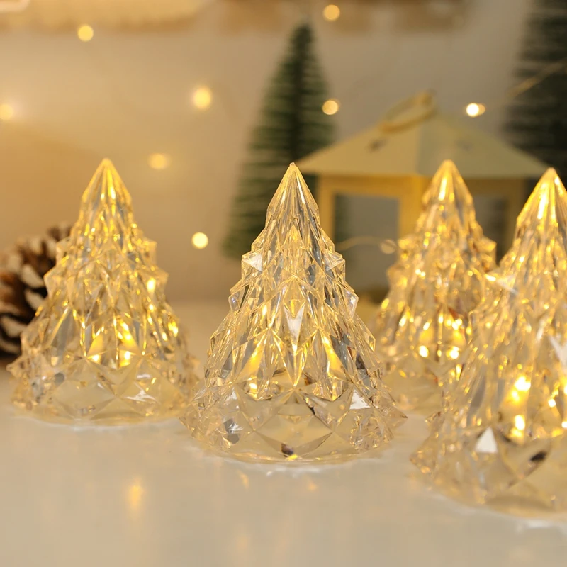 Flameless LED Christmas Tree Candles Set 2 Flameless LED Christmas Tree Candles Set - Image 2