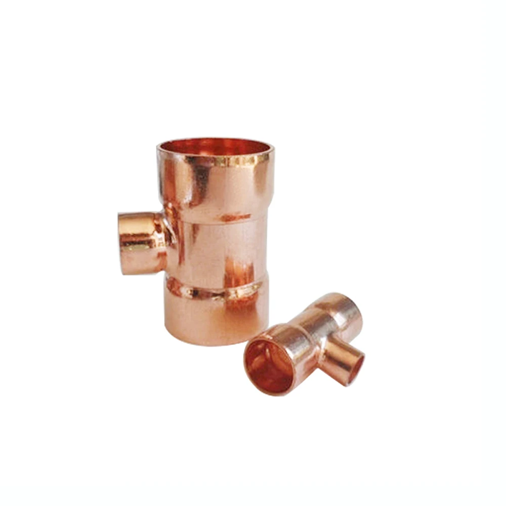 Copper Reducing Tee for Plumbing Systems 3 Copper Reducing Tee for Plumbing Systems - Image 3