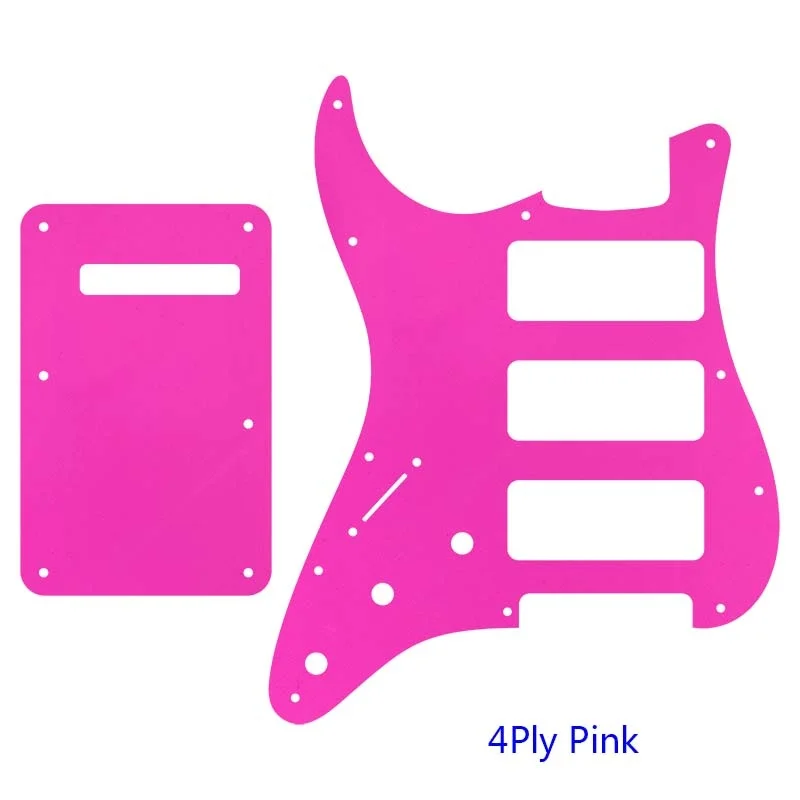 Left-Handed 3 P90 Strat Guitar Pickguard 29 Left-Handed 3 P90 Strat Guitar Pickguard - Image 29
