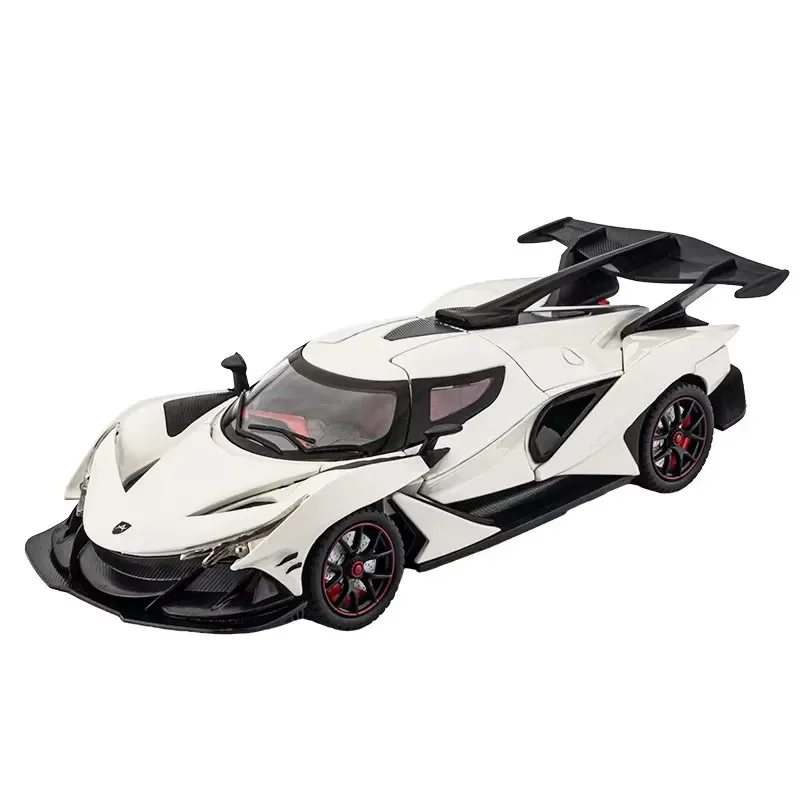 1:24 Alloy Supercar Model with Lights 10 1:24 Alloy Supercar Model with Lights - Image 10