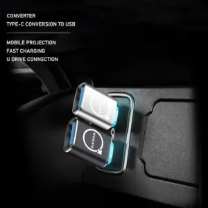Vehicle USB-C to USB 3.0 Adapter for Cars 15 S8c7c4db7fd834717bcf620ef4b356d8fg