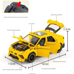 Lamborghini Urus 1:32 Diecast Metal Model 9 S8c9e7bac08a847f9aa3786aeb24a88dbO