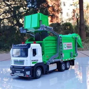 1/32 Scale Garbage Truck Model for Collectors 9 S8ca4c4241152417c8ecabd60a5b5de17Z