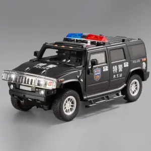Realistic 1:18 Police SUV Diecast Model 16 S8d0208807ee84bda9f3273f02e2b3a3dI