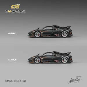 Pagani Imola 1:64 Diecast Model in Black-Orange 11 S8d1940f865394df2a07b28f4147f055ci