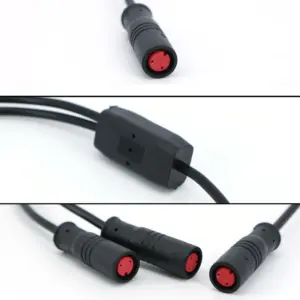 Waterproof 8mm Electric Bike Connector Cable 8 S8d493722d4554c42a120144a50721659M