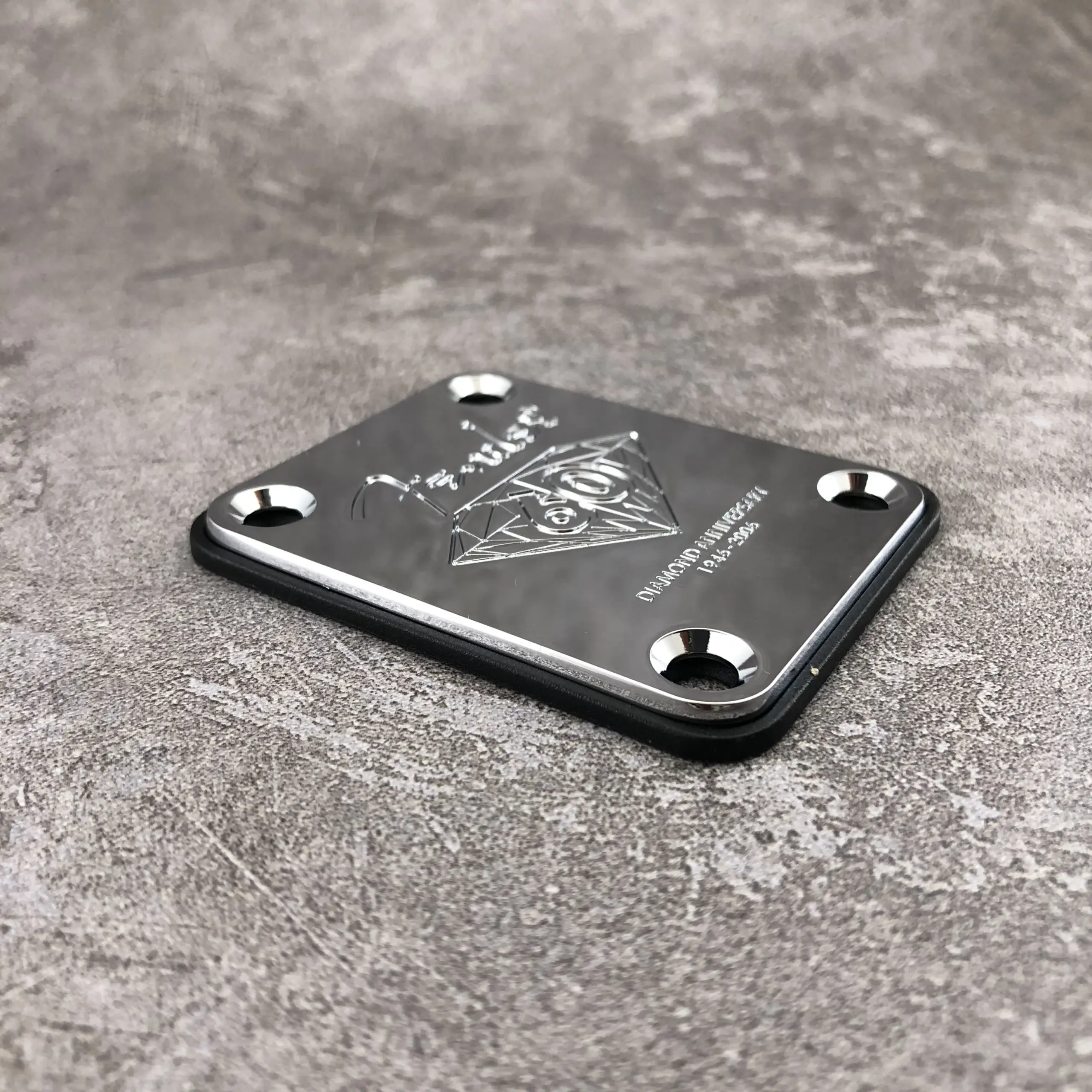 Fender Diamond Anniversary Neck Plate 3 Fender Diamond Anniversary Neck Plate - Image 3