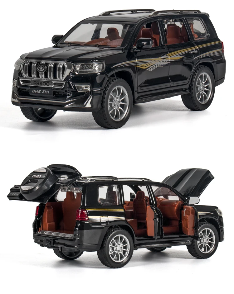 1/24 Scale Toyota Prado Diecast Model SUV 3 1/24 Scale Toyota Prado Diecast Model SUV - Image 3