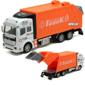 Diecast Garbage Truck Toy 1:32 Scale 10 S8da3863b295c492598253c1d53cdf0a1Z