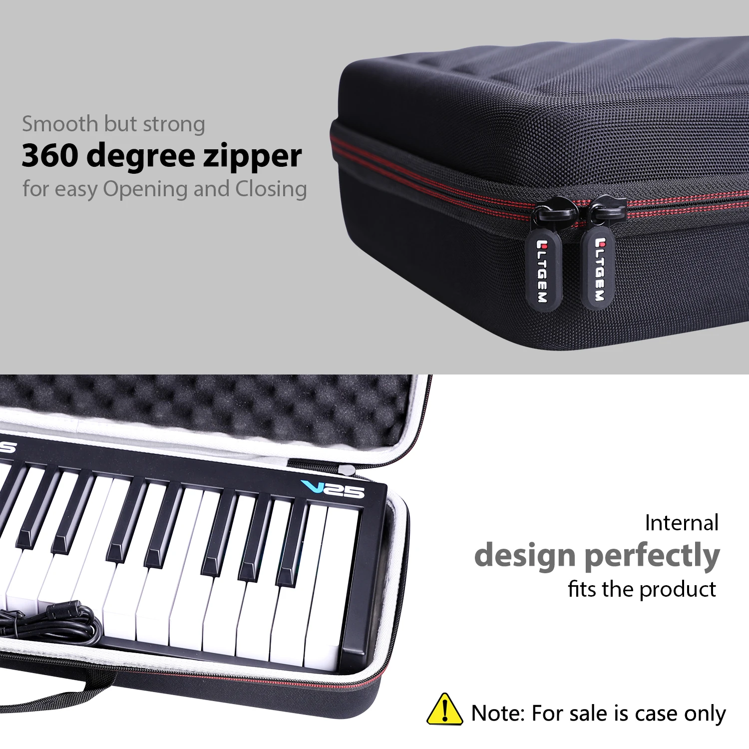 Alesis V25 MIDI Keyboard Case 5 Alesis V25 MIDI Keyboard Case - Image 5
